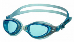 Очки для плавания Atemi, силикон (гол/бел), B201 - фото
