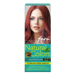 Краска для волос FARA Natural Colors №327 Дикая вишня - фото