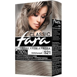 Краска для волос FARA Classic №521 Пепельный - фото