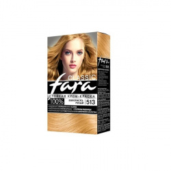 Краска для волос FARA Classic №513 Золотисто-русый - фото