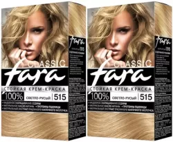 Краска для волос FARA Classic №515 Светло-русый - фото