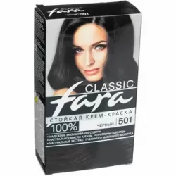 Краска д/волос FARA Classic №501 Черный - фото