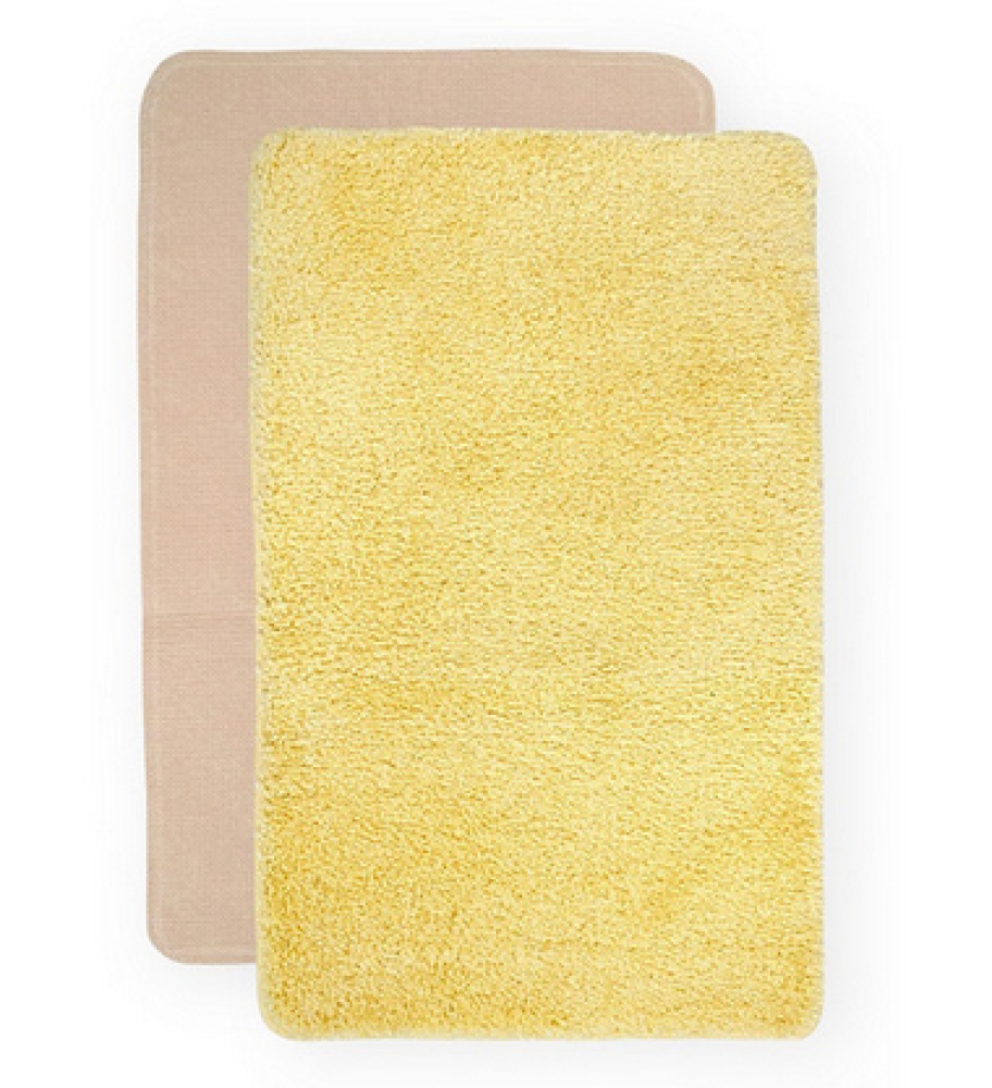 Коврик д/ван. SOFT SHAGGY 60*100 1пр.  Yellow желтый,