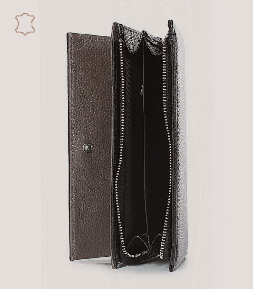 портмоне нк 43221 24с217к45 1с ЧЕРНЫЙ/СЕРКОР