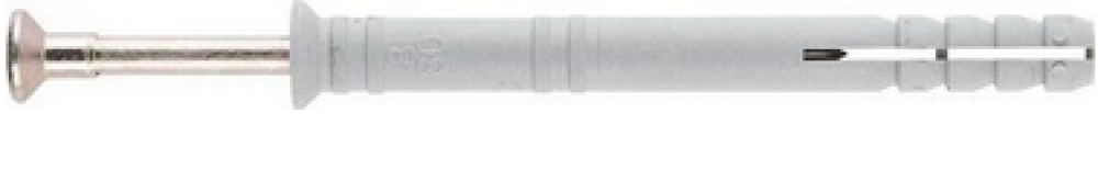 Дюбель-гвоздь 6х60 мм полипроп. потай (10 шт в зип-локе) STARFIX, арт.