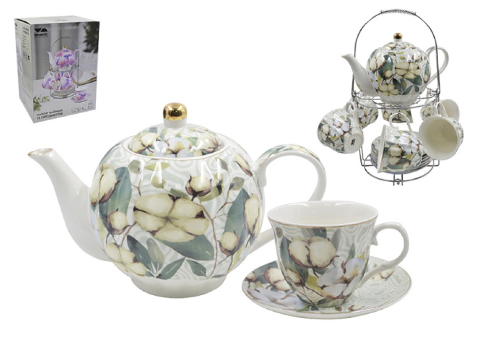 Подвесной Н-р (13 пр.) Lavenir 220/1070 мл, 14 см, SRD03-313 фарф.