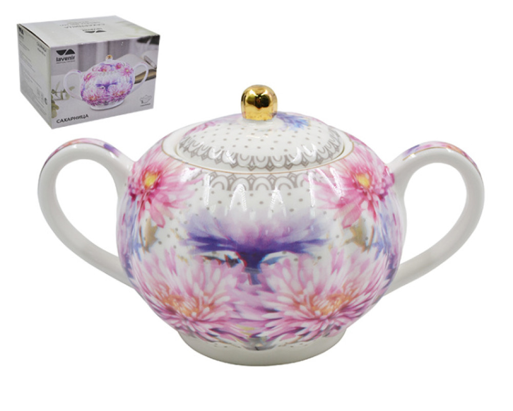 Сахарница Lavenir 300 мл, SP-443 фарф.