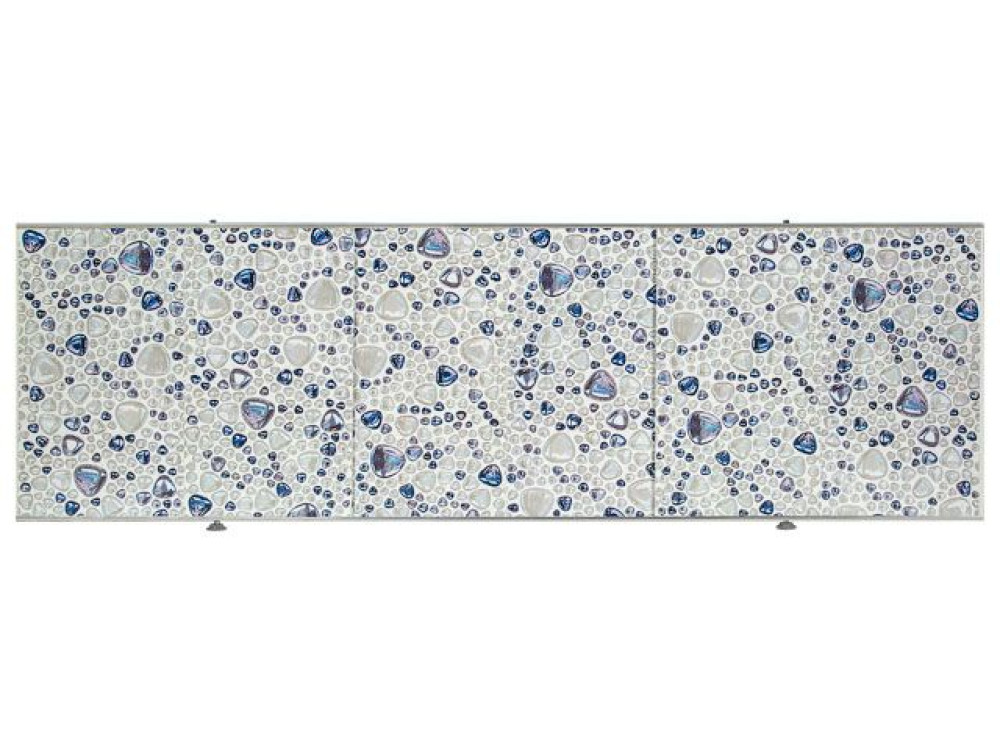 Экран под ванну 1,7 м, в алюминиевом профиле, PERFECTO LINEA, арт.36-0