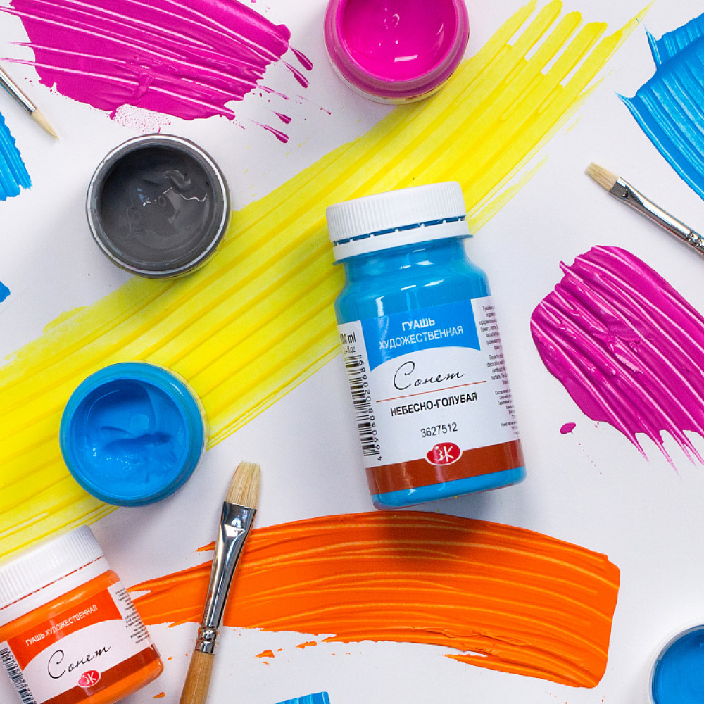 Краски гуашевые