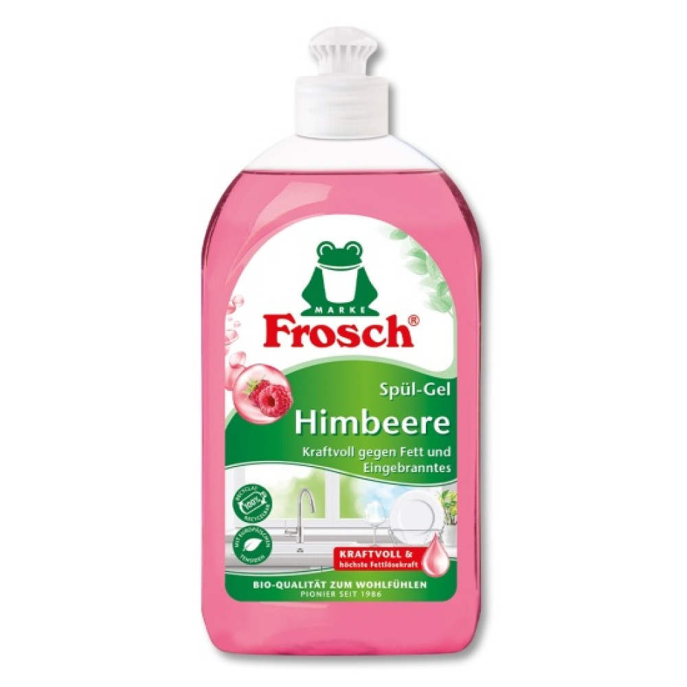 Концентрированный гель д/мытья посуды Frosch Малиновый уксус , 500 мл