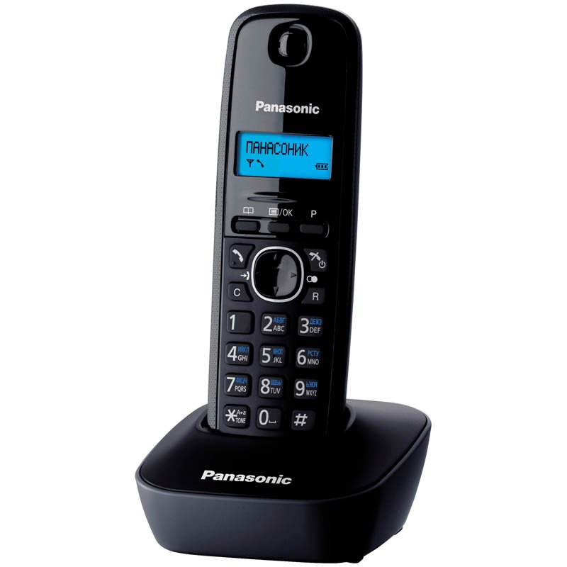 Беспроводной телефонный аппарат Panasonic стандарта DECT KX-TG1611RUH - фото