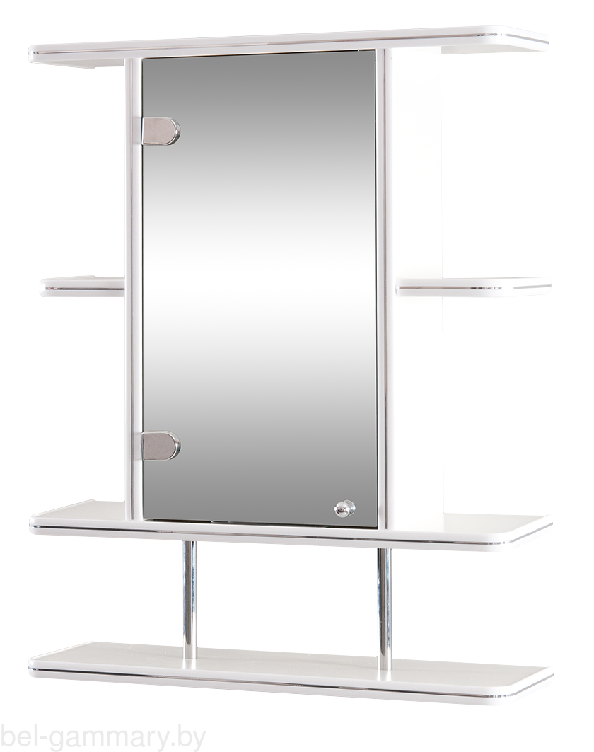 Шкаф настенный Гамма 10/1 прав.(белый) - фото