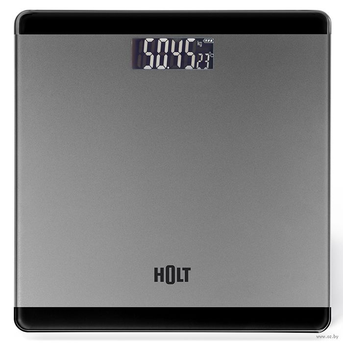 Весы напольные электронные Holt HT-BS-008 чёрные - фото