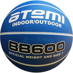 Мяч баскетбольный Atemi, р. 7, резина, 8 панелей, BB600 - фото