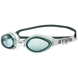 Очки для плавания Atemi, силикон (чёрн), N7504 - фото
