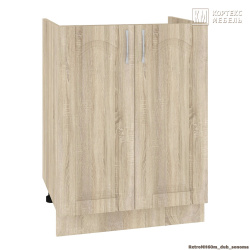 [056037] Шкаф под мойку Корнелия ЛИРА НШ60м (Дуб сонома) - фото