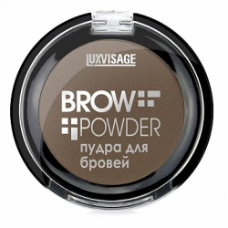 Пудра для бровей LUXVISAGE Brow powder , 03 тон - фото