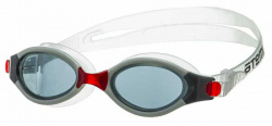 Очки для плавания Atemi, силикон (бел/красн), B501 - фото