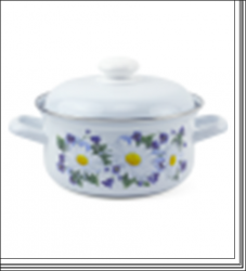 С-1510 АП2/4 Кастрюля 2,0 л Ромашковое поле - фото