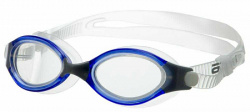 Очки для плавания Atemi, силикон (син/сер), B502 - фото
