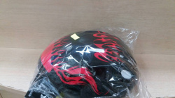 Шлем для роллеров НЕМ001 Black/Red - фото