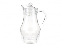 КУВШИН стекл.с пл.кр.