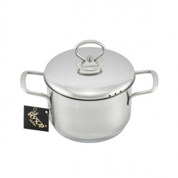 КЛ1-14М2 Кастрюля нерж. 1,0 мет.кр. 