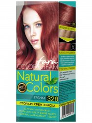 Краска для волос FARA Natural Colors №328 Гранат - фото