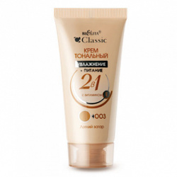 Б КЛАССИК Крем тонал.2в1 тон 003 лег.загар 30мл - фото