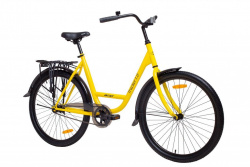 Велосипед AIST Tracker 1.0 26 19 жёлтый 2022 - фото