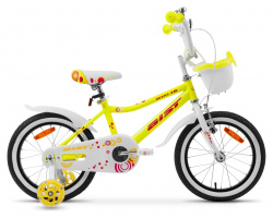 Велосипед AIST  WIKI 18 18  желтый 2021 - фото