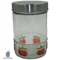 Емкость д/сып.прод.из стекла Арт.WZ1200 - фото