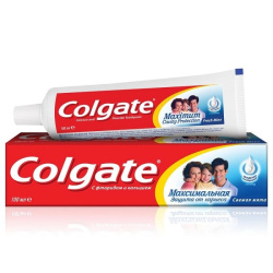 Colgate паста зубная Макс.защита от кариеса Свежая мята 100мл - фото