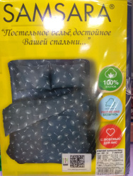 К-кт п/б 2-сп.(п.215х175,пр.220х210,н.70х70-2) 200-24 (бязь) - фото