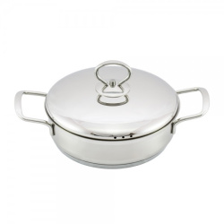 КЛ1-18М4 Кастрюля для тушения нерж. 1,0 мет.кр. 