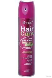 Лак для волос Hair Care МАКСИ-объем сверхсильной фиксации 300мл - фото