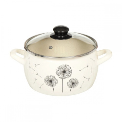 Кастрюля со стекл.кр.2,4л МЕТРОТ 357555 - фото