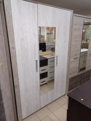 Шкаф ШКМ-34 (зеркало) 1423*2150*595 ШК-61.00.000-02 - фото