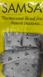 К-кт п/б 1,5-сп.(п.215х153,пр.220х145,н.70х70-2),арт.150-8 (бязь) - фото