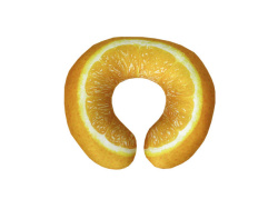 Подушка дор. МАТЕХ FRUTIS LINE. АПЕЛЬСИН 37*35*9 арт. 27-485 - фото