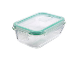 КОНТЕЙНЕР ДЛЯ ПРОДУКТОВ стекл. 1520 мл с пласт. крышкой (арт. LHB-HL-1 - фото