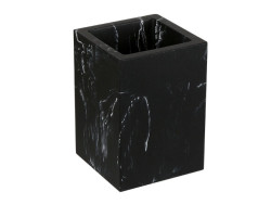 Стакан MARBLE, черный, арт.35-000013 - фото