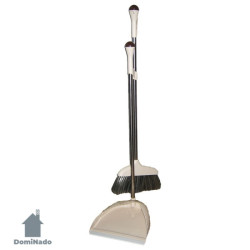 Щетка с совком из пластмассы, Арт.0188, - фото