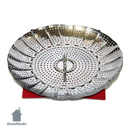 Пароварка складная из корр.стали Арт. MKJ-1 - фото