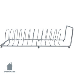 Подставка д/столовой посуды из стали с хромовым покрытием  Арт.HY-013, - фото