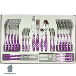 Набор столовых приборов 24 пр. из коррозионно-стойкой стали Арт.21-6 - фото