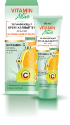 VITAMIN ACTIVE Увлажняющий КРЕМ-ХАЙЛАЙТЕР для лица дн.40мл - фото