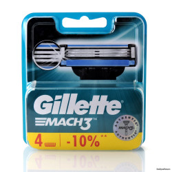 Кассеты Gillette MACH3 Start  4шт - фото