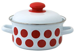 С-1508 АП2/4 Кастрюля 1,5 л Горох красный - фото