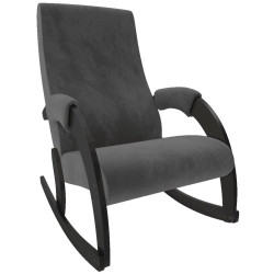 Кресло-качалка Модель 67М (Verona Antrazite Grey, серый ясень) - фото